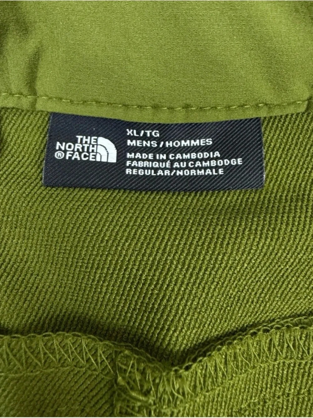 The North Face FlashDry XD Convertible Pants XL Green Zip Off Hiking Outdoor
